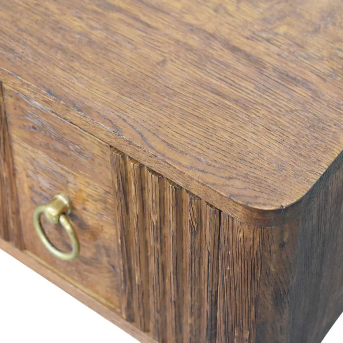 Aurelia Wall Mounted Bedside Table Nightstand Solid Mango Wood Bedroom
