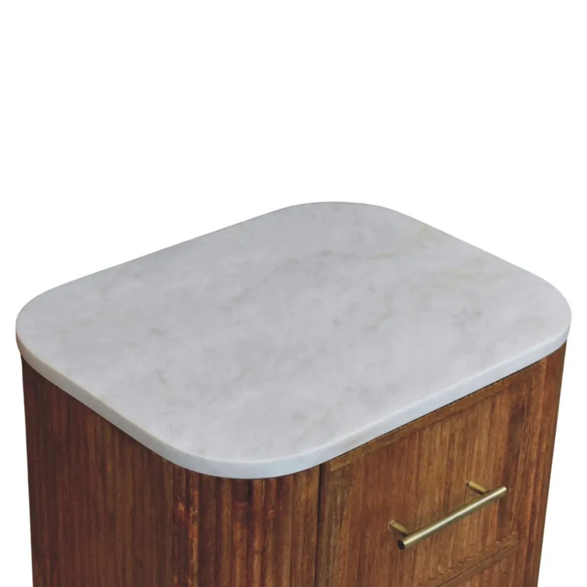 Aurora Marble Bedside Table | Nightstand