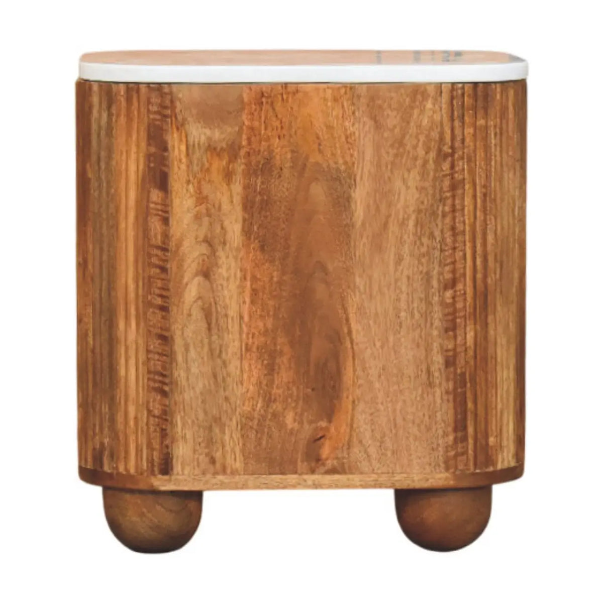 Aurora Marble Bedside Table | Nightstand