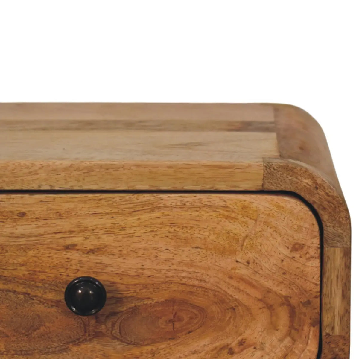 Avora Mini Wall Mounted Oak-ish 1 Drawer Nightstand | Bedside Table