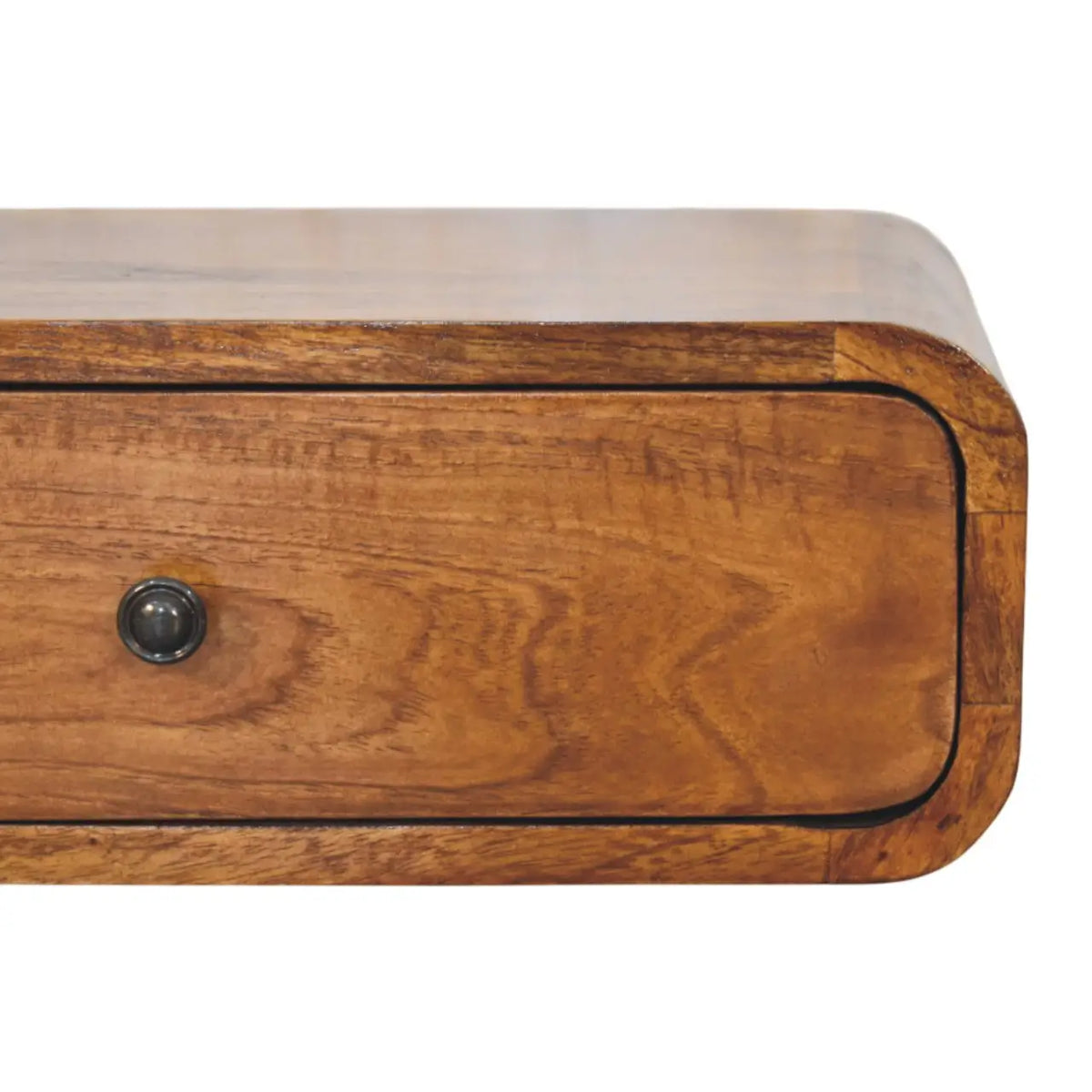 Avora Wall Mounted Chestnut 1 Drawer Nightstand | Bedside Table