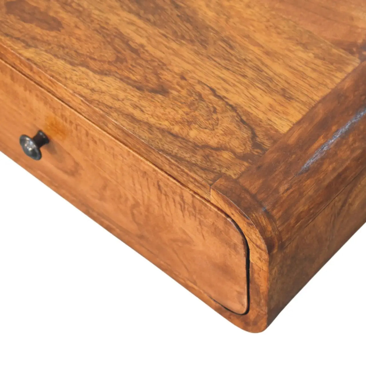 Avora Wall Mounted Chestnut 1 Drawer Nightstand | Bedside Table