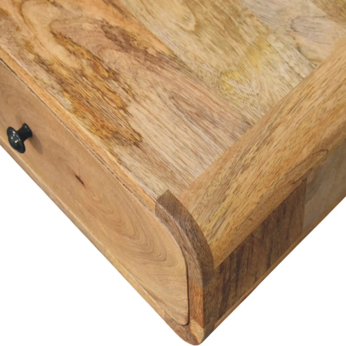 Avora Wall Mounted Oak-ish 1 Drawer Nightstand | Bedside Table