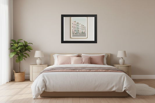 London Notting Hill Framed Wall Art | Luxury Print