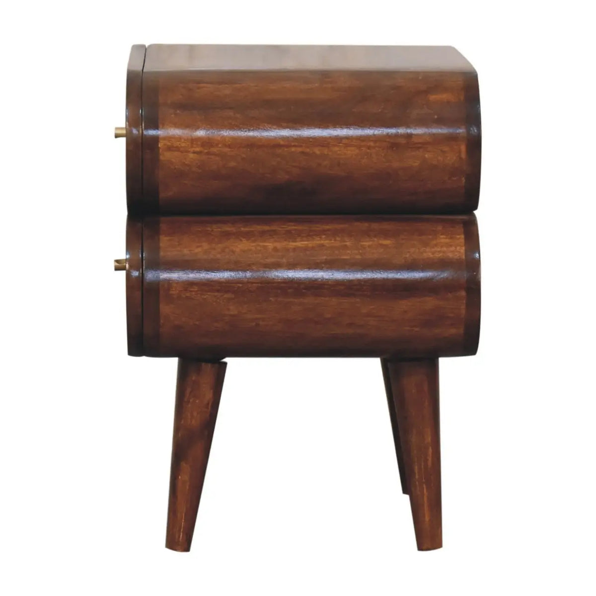 Bubble Chestnut Bedside Table | Nightstand