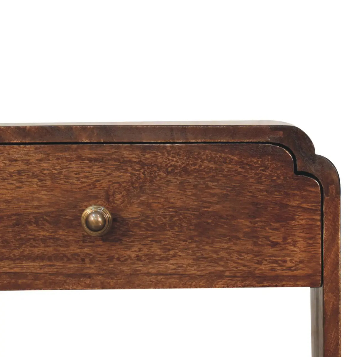 California Walnut Newton Bedside Table | Nightstand