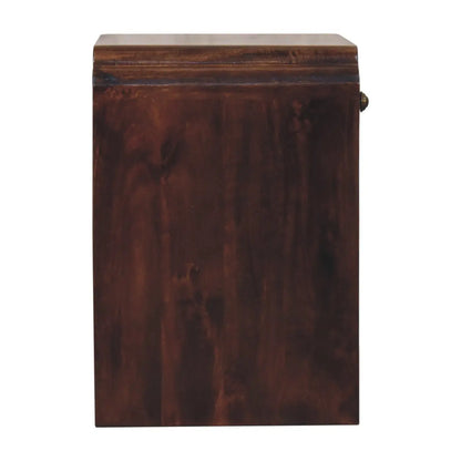 California Walnut Newton Bedside Table | Nightstand
