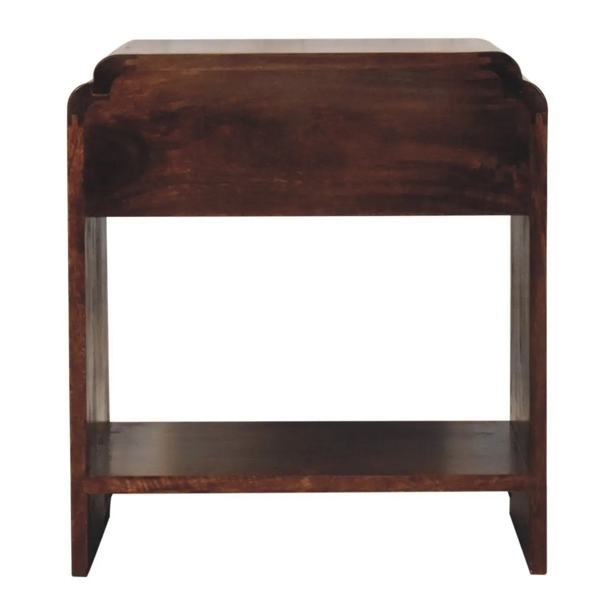 California Walnut Newton Bedside Table | Nightstand