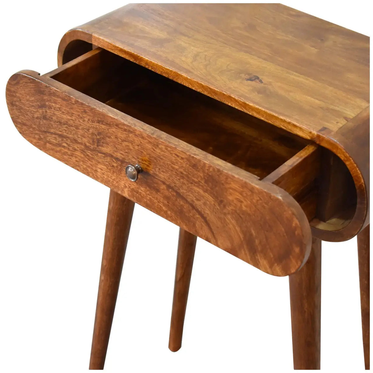 London Mini Chestnut Console Table