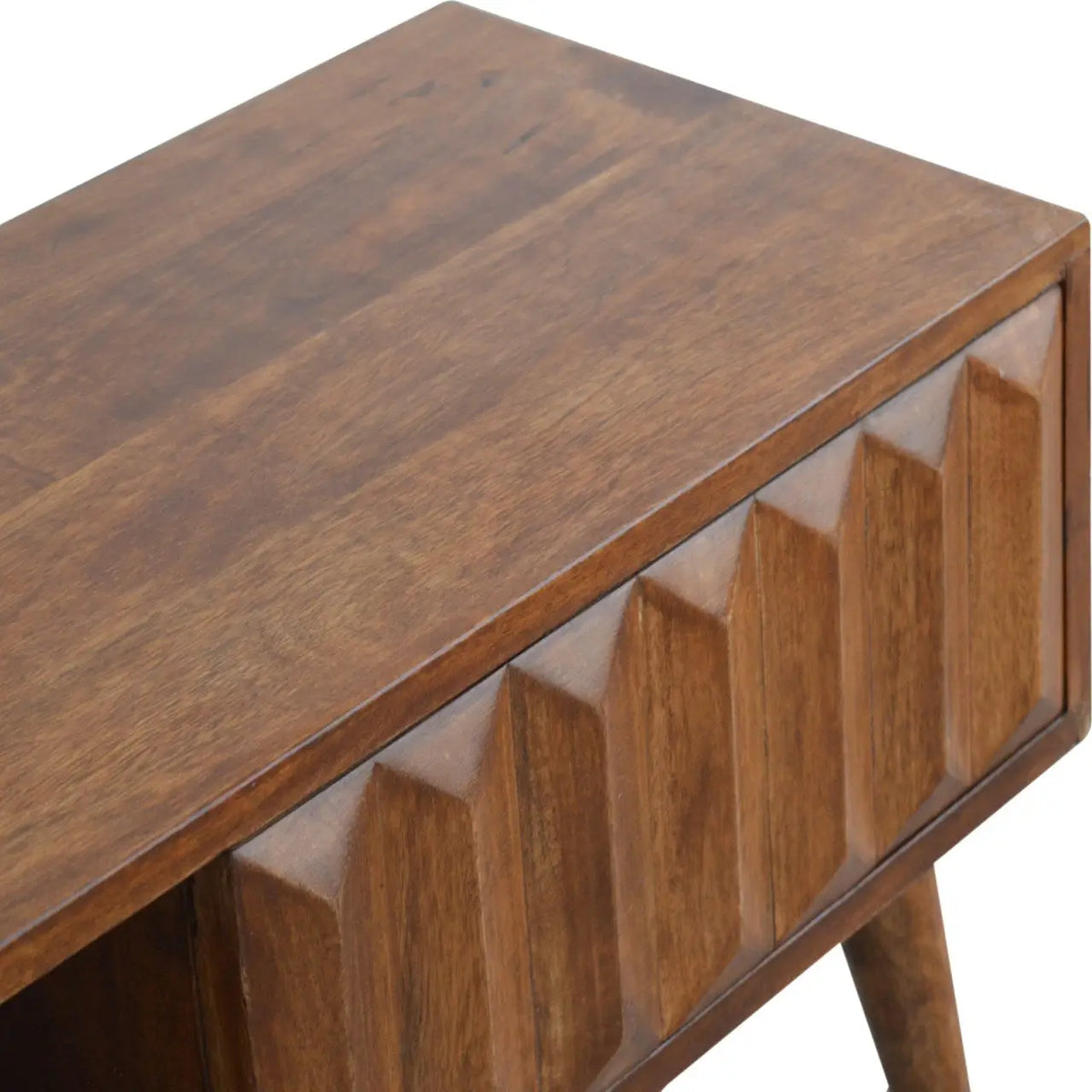 Chestnut Prism Sliding TV Stand | Media Unit
