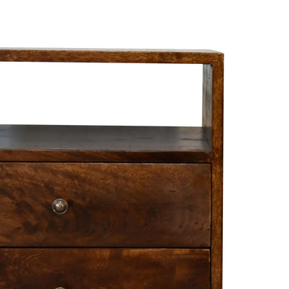 Classic Chestnut Bedside Table | Nightstand