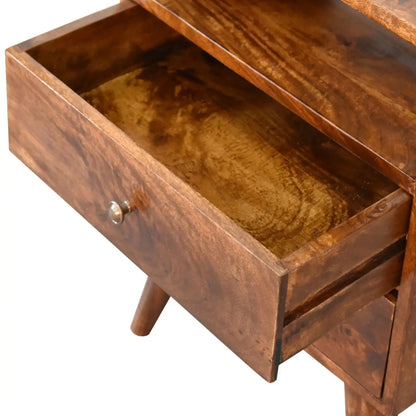 Classic Chestnut Bedside Table | Nightstand