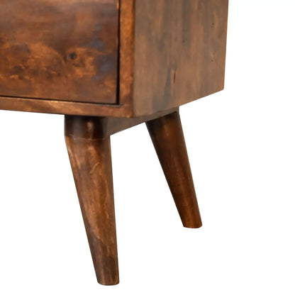 Classic Chestnut Bedside Table | Nightstand