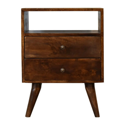 Classic Chestnut Bedside Table | Nightstand