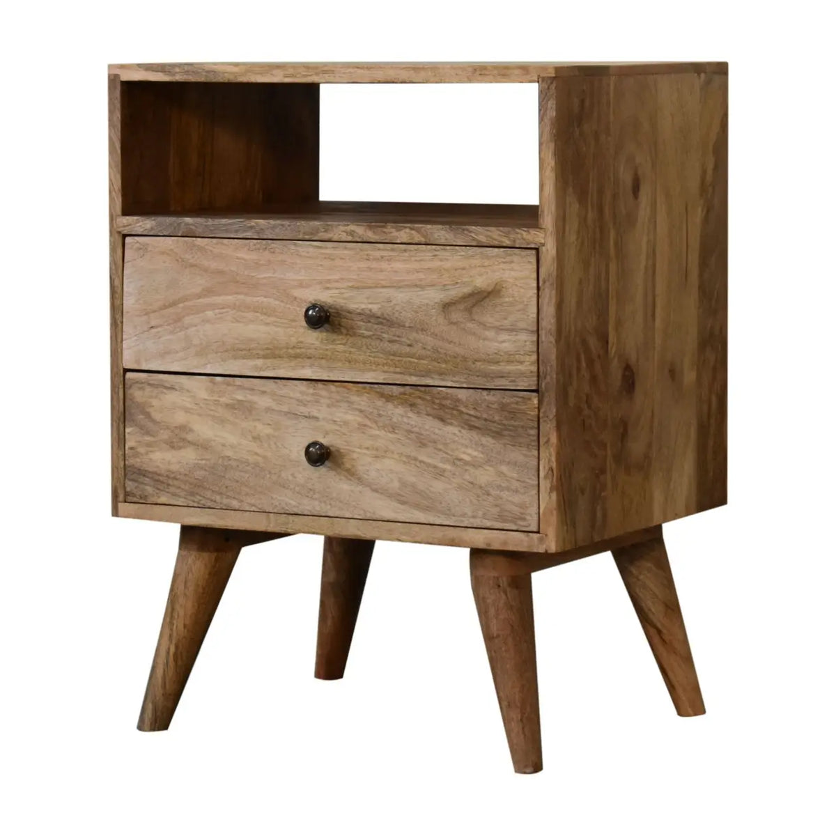 Classic Oak-ish Bedside Table | Nightstand