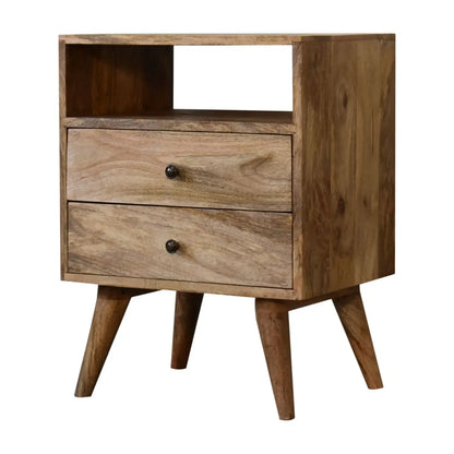 Classic Oak-ish Bedside Table | Nightstand