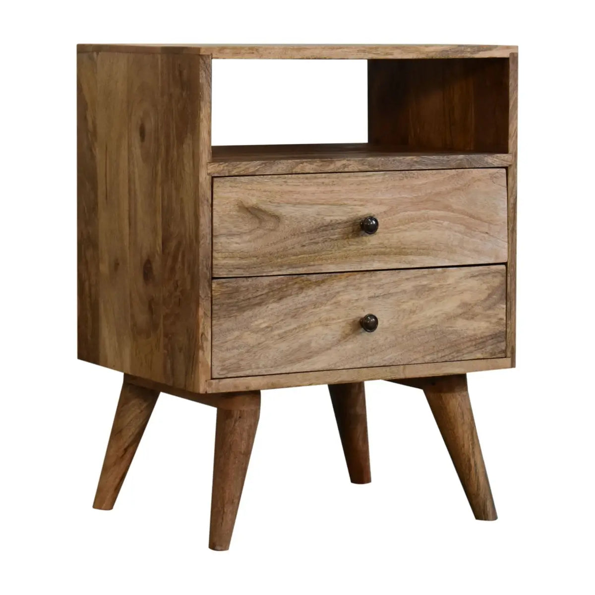 Classic Oak-ish Bedside Table | Nightstand