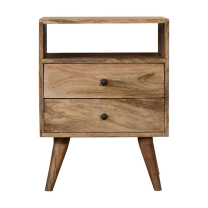 Classic Oak-ish Bedside Table | Nightstand