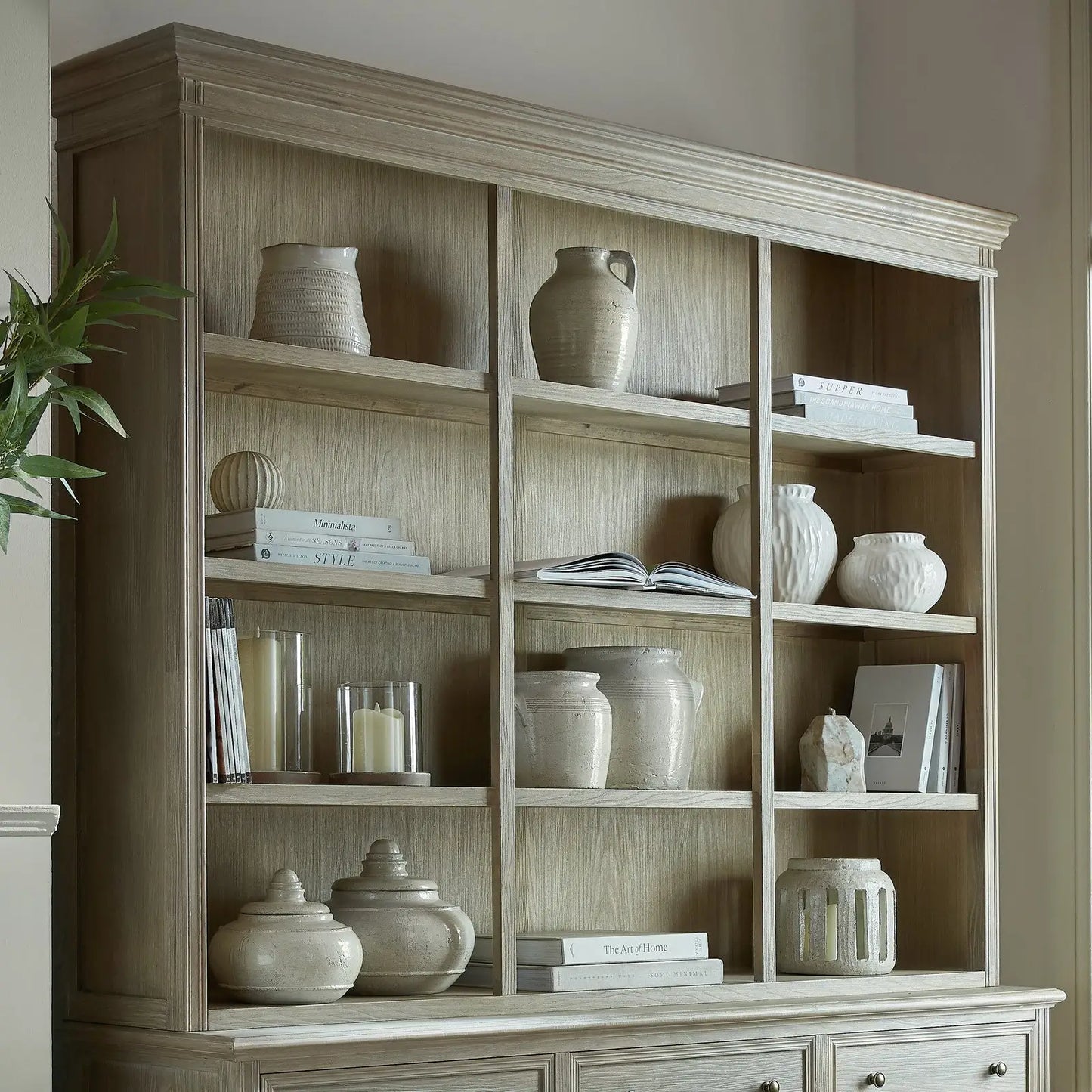 Delphine Collection 3 Shelf Large Dresser Top