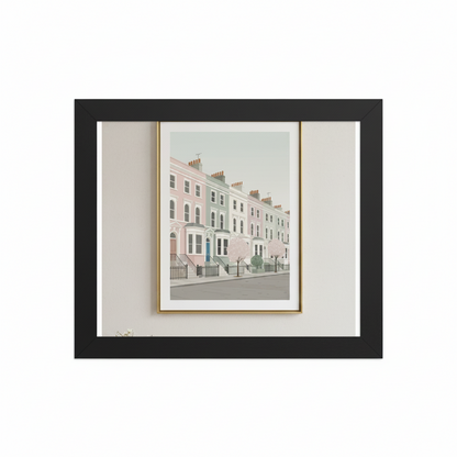 London Notting Hill Framed Wall Art | Livvat Exclusive