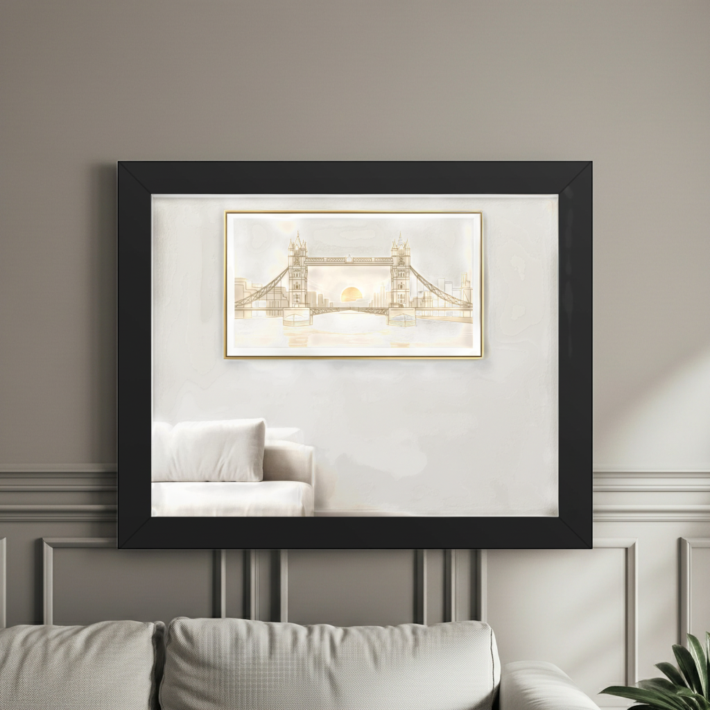 London Tower Bridge Framed Wall Art | Livvat Exclusive