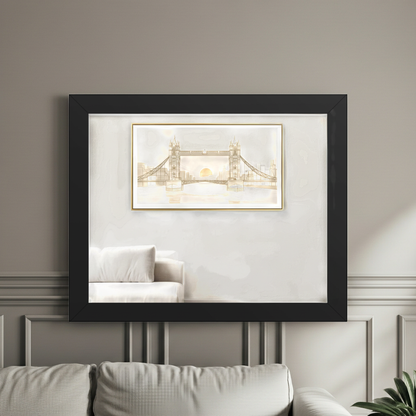 London Tower Bridge Framed Wall Art | Livvat Exclusive
