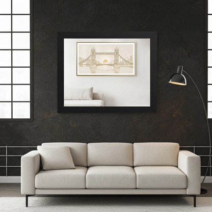 London Tower Bridge Framed Wall Art | Livvat Exclusive