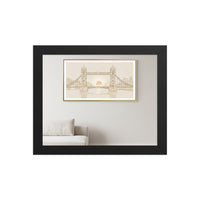 London Tower Bridge Framed Wall Art | Luxury Print