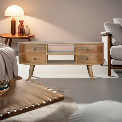 Rounded Entertainment Unit