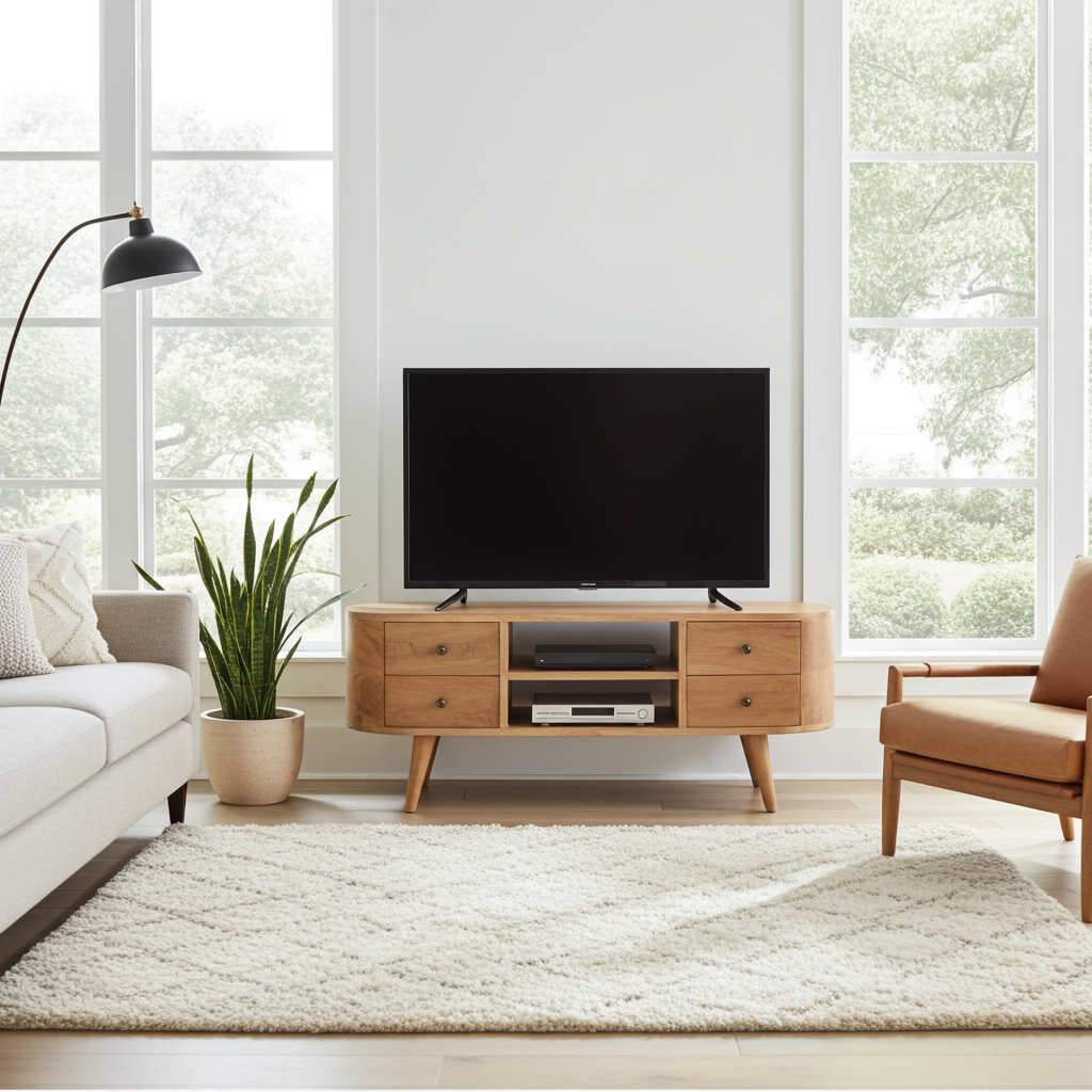 Rounded Entertainment Unit