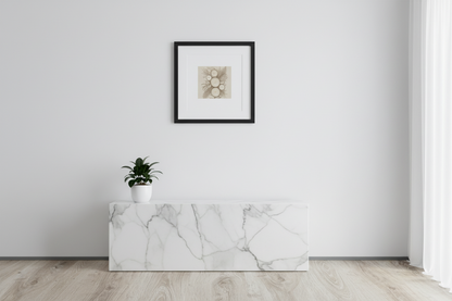 Flat Lay Botanical Candles Framed Wall Art | Livvat Exclusive