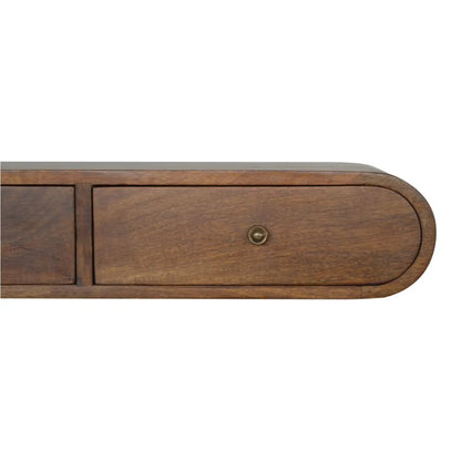 Floating Chestnut London Console Table