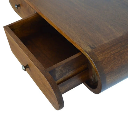 Floating Chestnut London Console Table