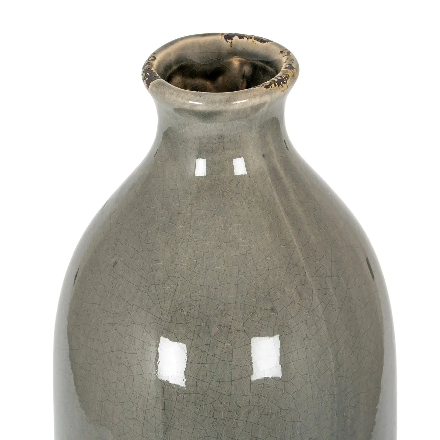 Garda Grey Glazed Gisela Vase