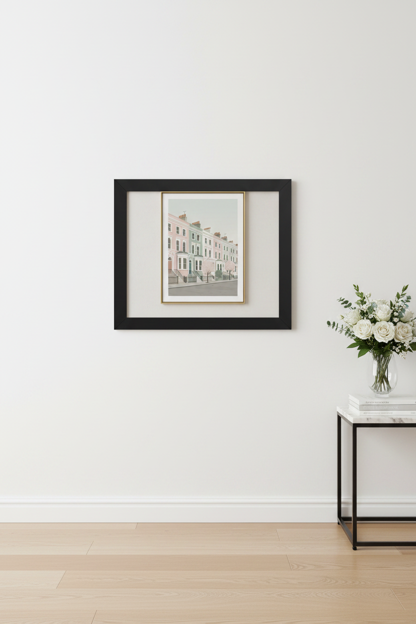 London Notting Hill Framed Wall Art | Livvat Exclusive