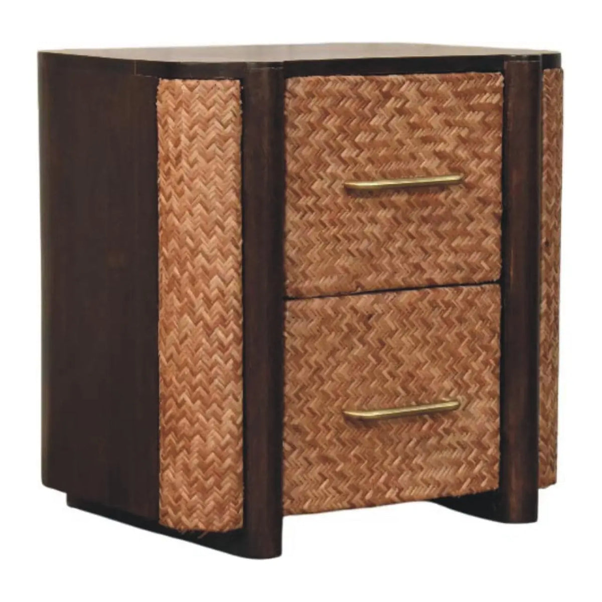 Havana Canefront Bedside Table | Nightstand