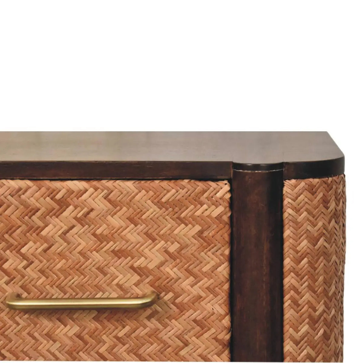 Havana Canefront Bedside Table | Nightstand
