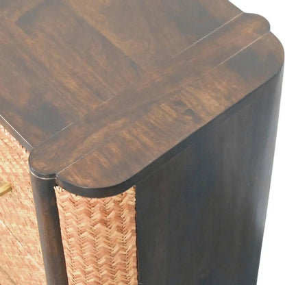 Havana Canefront Bedside Table | Nightstand