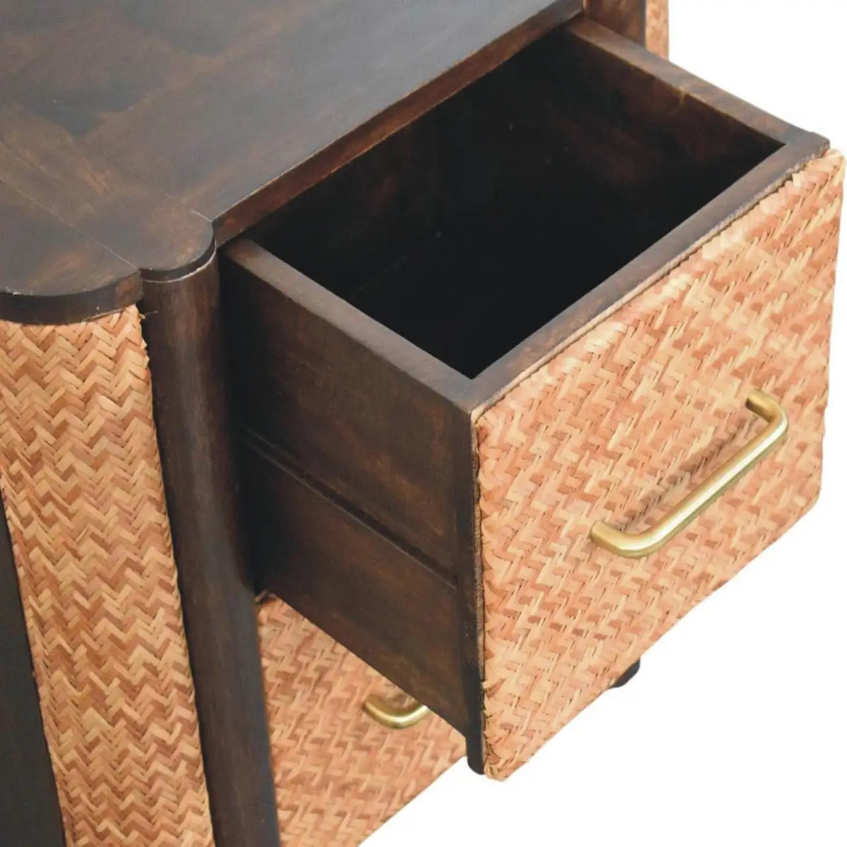 Havana Canefront Bedside Table | Nightstand