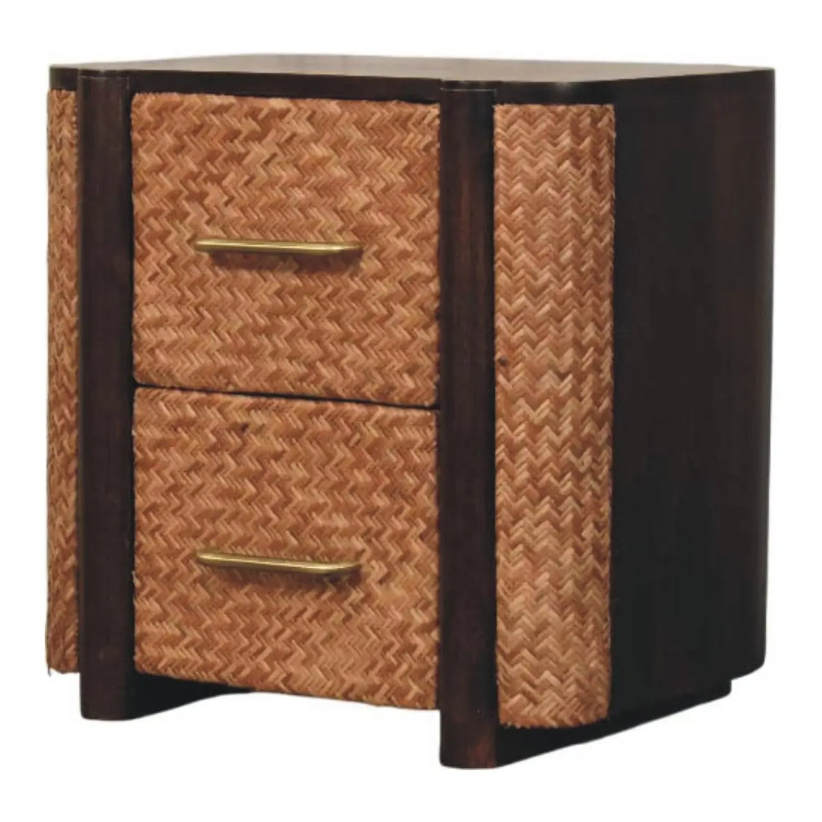 Havana Canefront Bedside Table | Nightstand