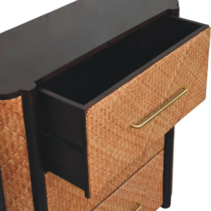 Havana Weave 3 Drawer Chest