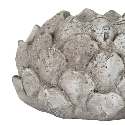 Large Stone Effect Acorn Tea Light Holder