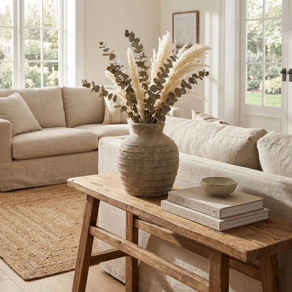 Large Tuscan Grey Vase