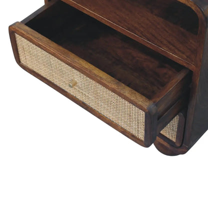 Larissa 2 Drawer Chestnut Nightstand | Bedside Table
