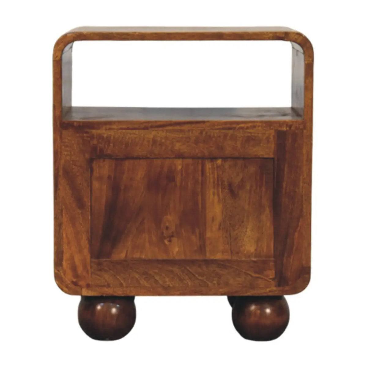 Larissa 2 Drawer Chestnut Nightstand | Bedside Table