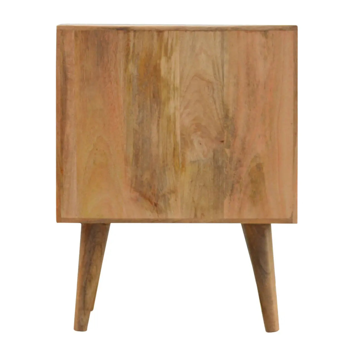 Lille 2 Drawer Oak-ish Bedside Table | Nightstand