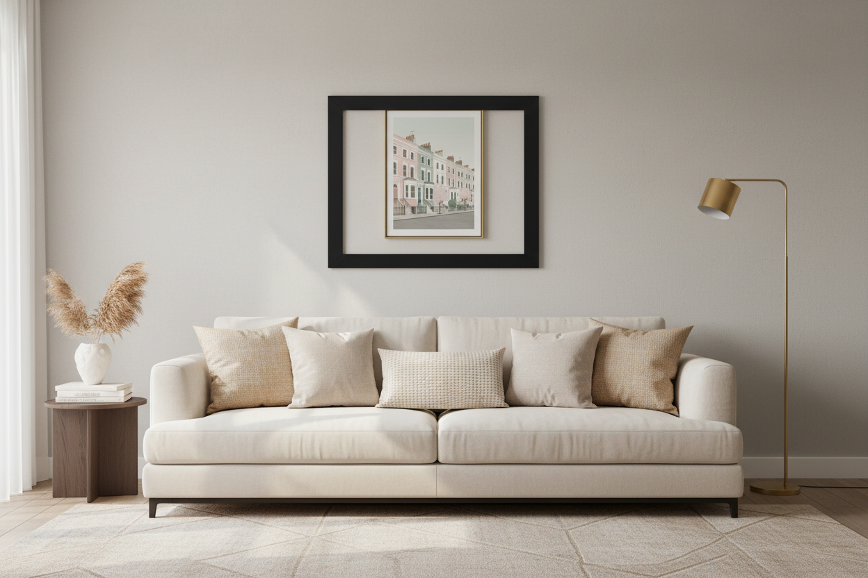 London Notting Hill Framed Wall Art | Livvat Exclusive