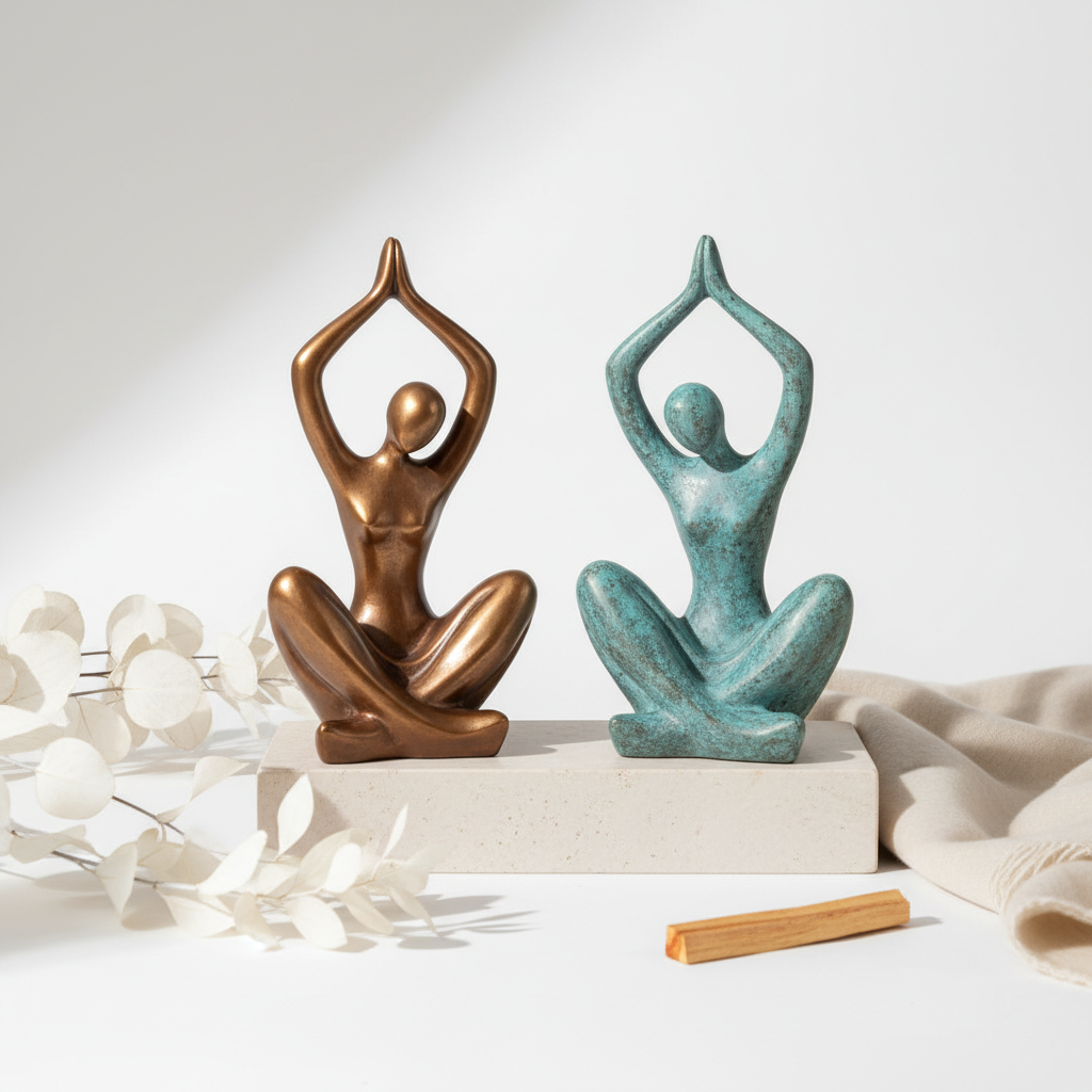 Lost-Wax Cast Bronze Figurine 'Serenity'