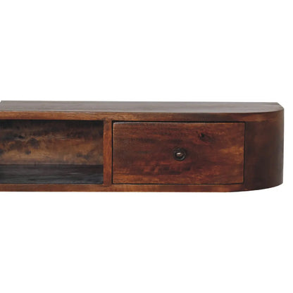 Lunar 2 Drawer Wall Mounted Console Table