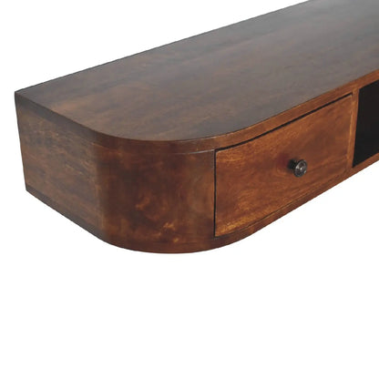 Lunar 2 Drawer Wall Mounted Console Table